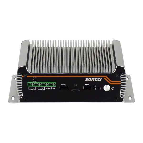 SCI-S4000L4 6 network dual serial fanless embedded industrial computers