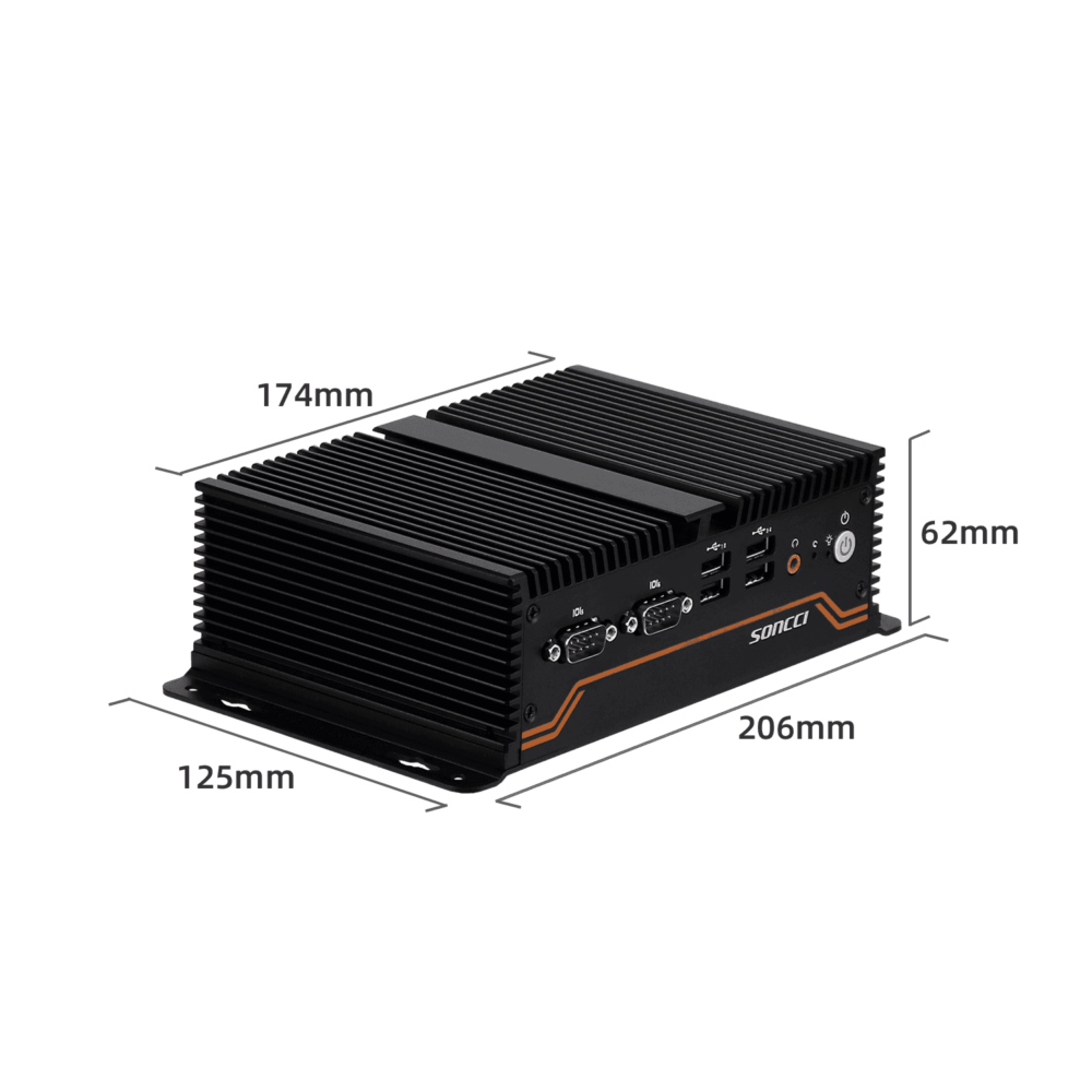 fanless embedded Core i3 i5 i7 mini IPC SCI-S4070 - Image 12