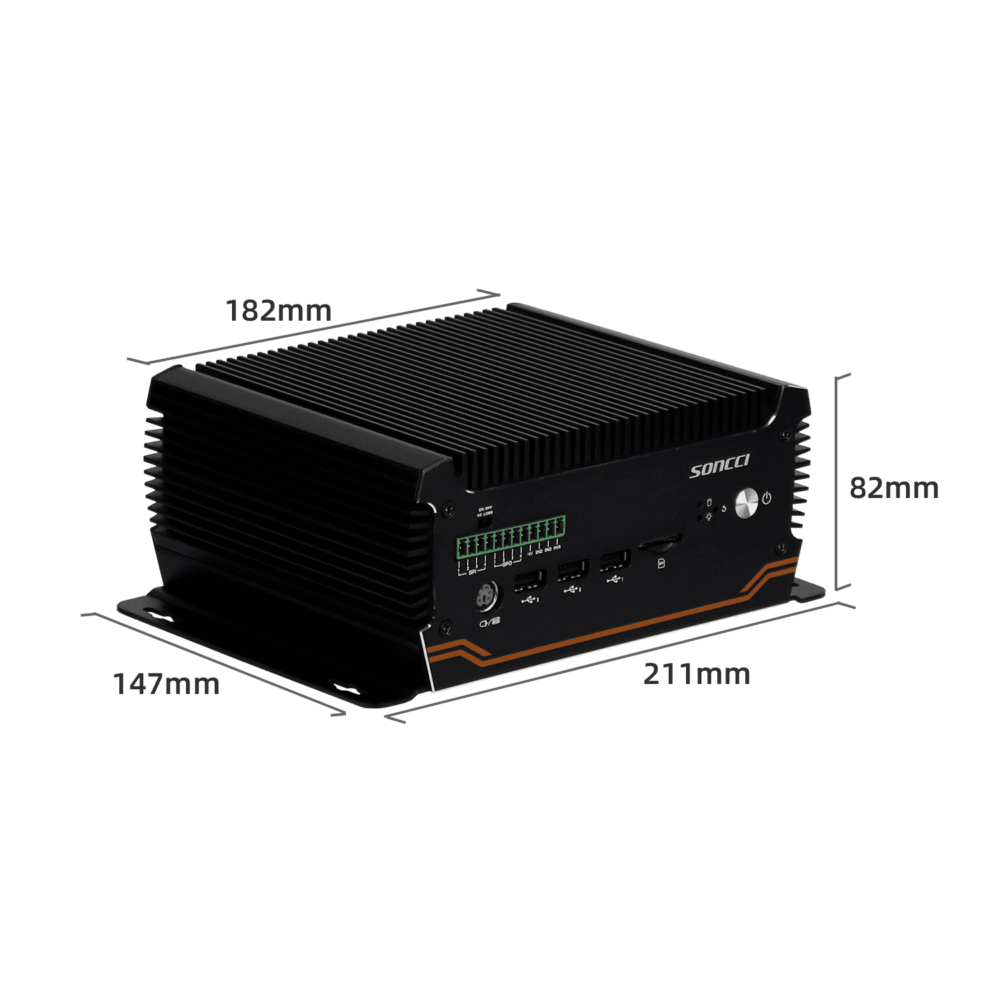 SCI-S5000R6 intel i3 i5 i7 Fanless GPIO Box PC - Image 7