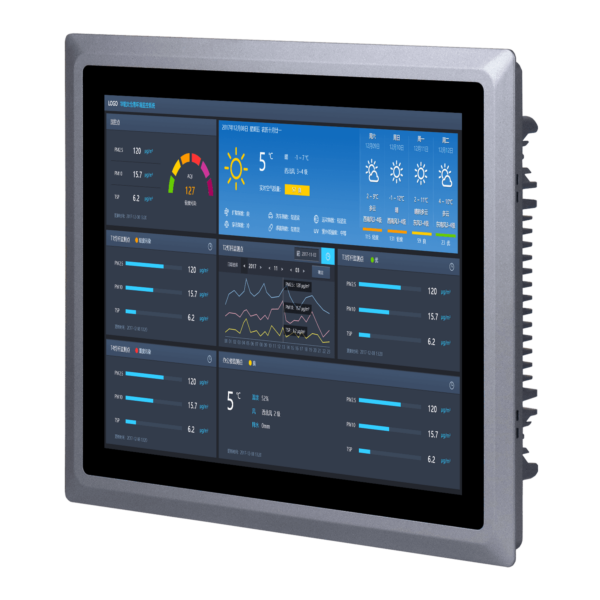 12.1 inch fanless embedded industrial panel PC SCP-K121SR - Image 3