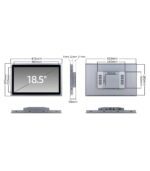 索奇 18.5寸工业显示器 A185WR/WZ/WG - Image 5